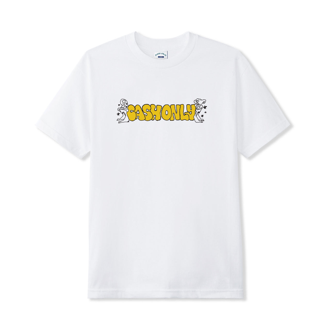 CASH ONLY - SKETCHBOOK TEE - WHITE