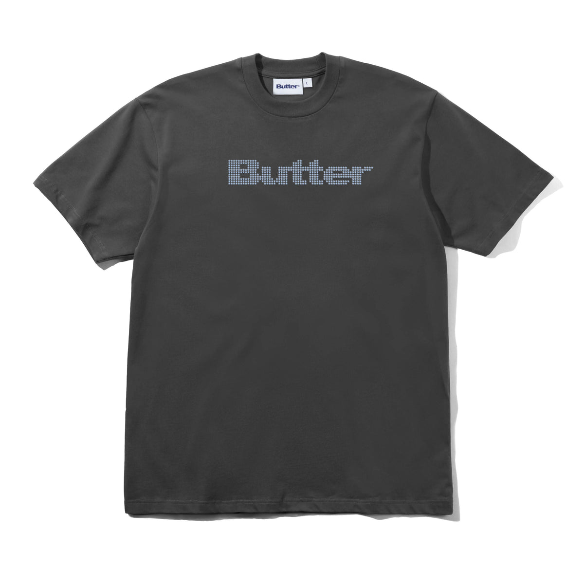 BUTTER GOODS - STARS TEE - CHARCOAL