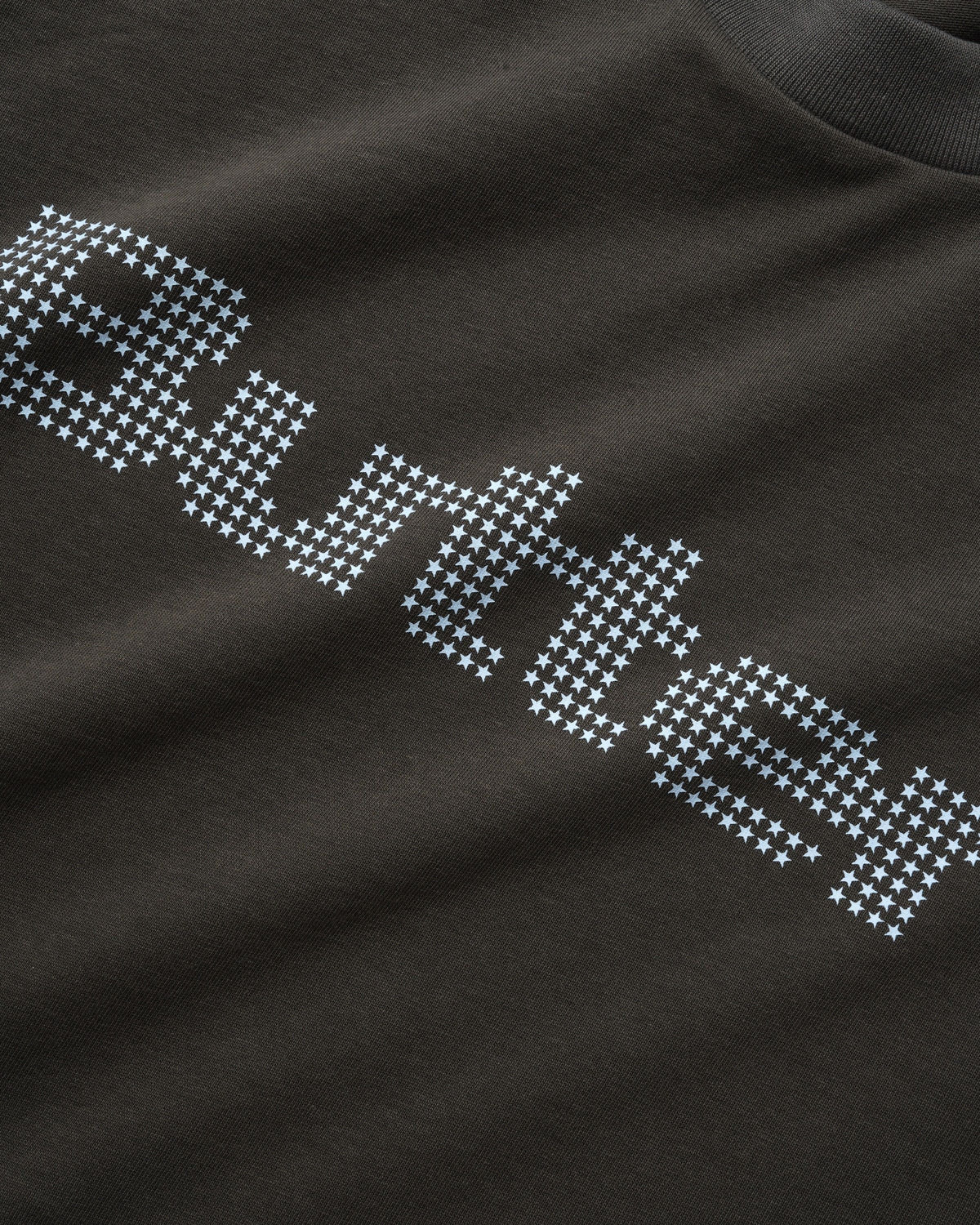 BUTTER GOODS - STARS TEE - CHARCOAL