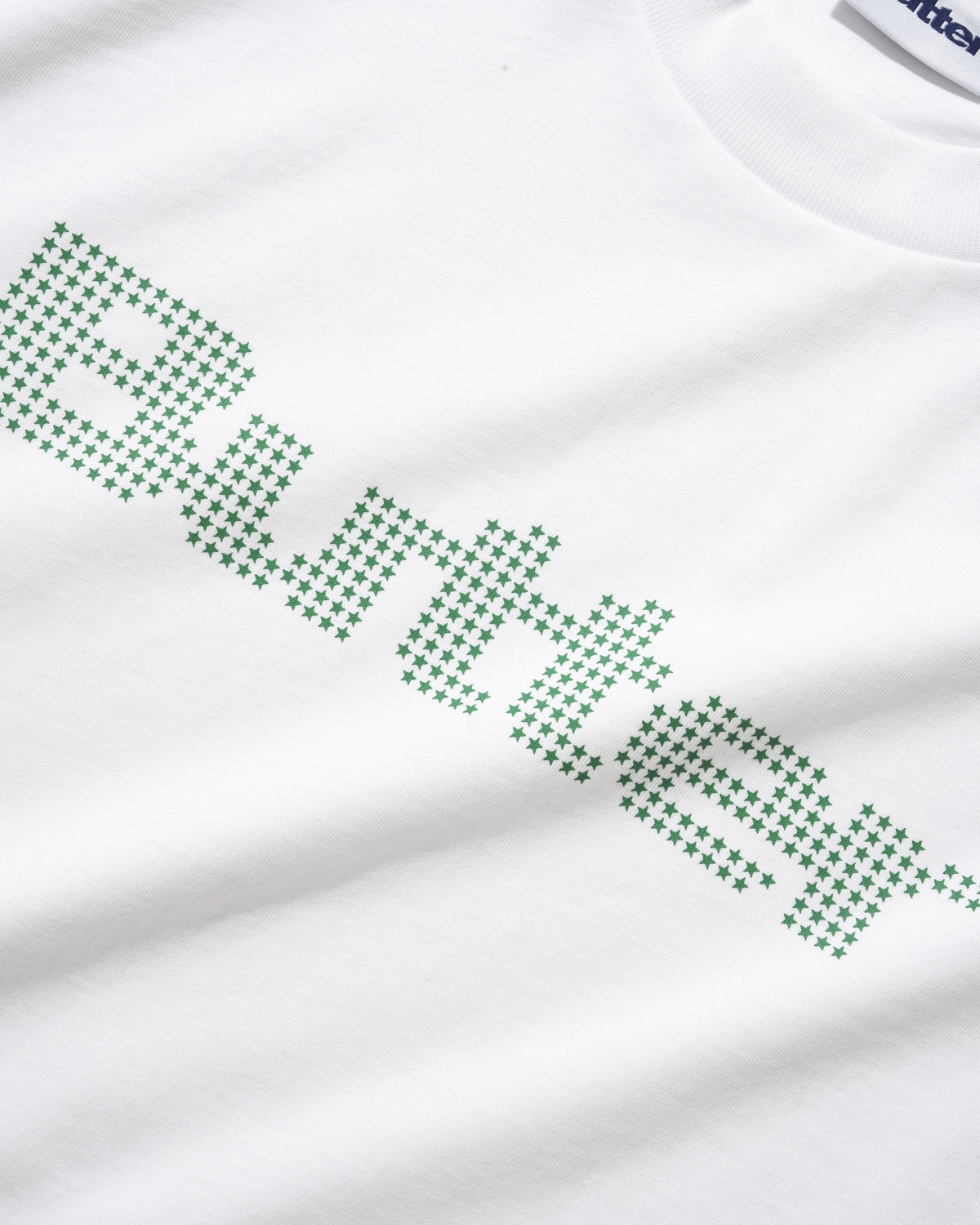 BUTTER GOODS - STARS TEE - WHITE