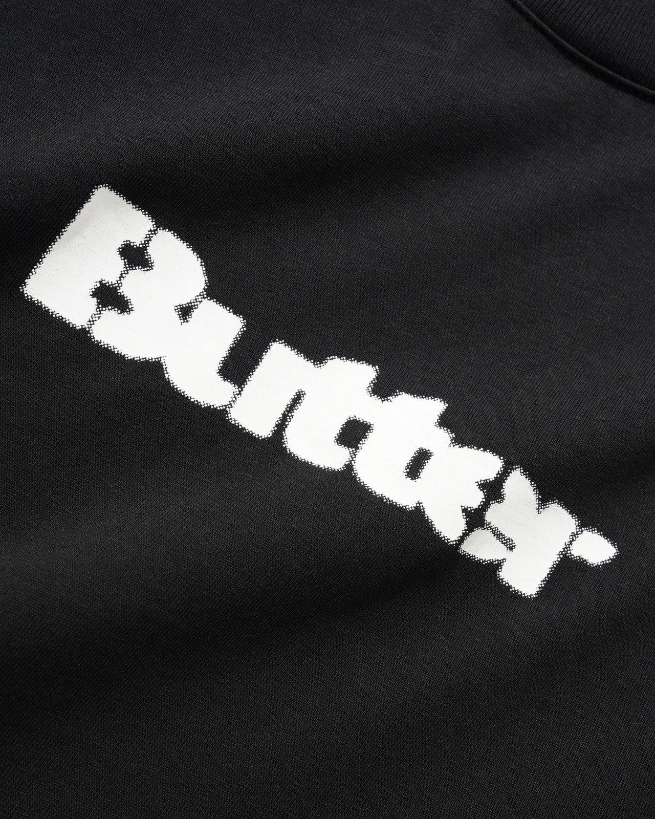 BUTTER GOODS - STENCIL LOGO TEE - BLACK