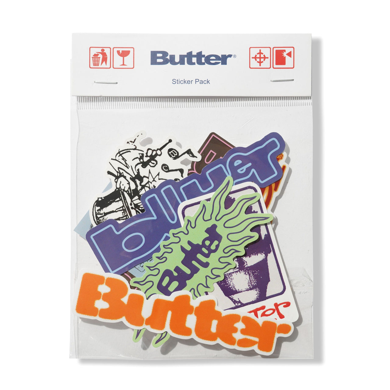 BUTTER GOODS - Q326 STICKER PACK - MULTI
