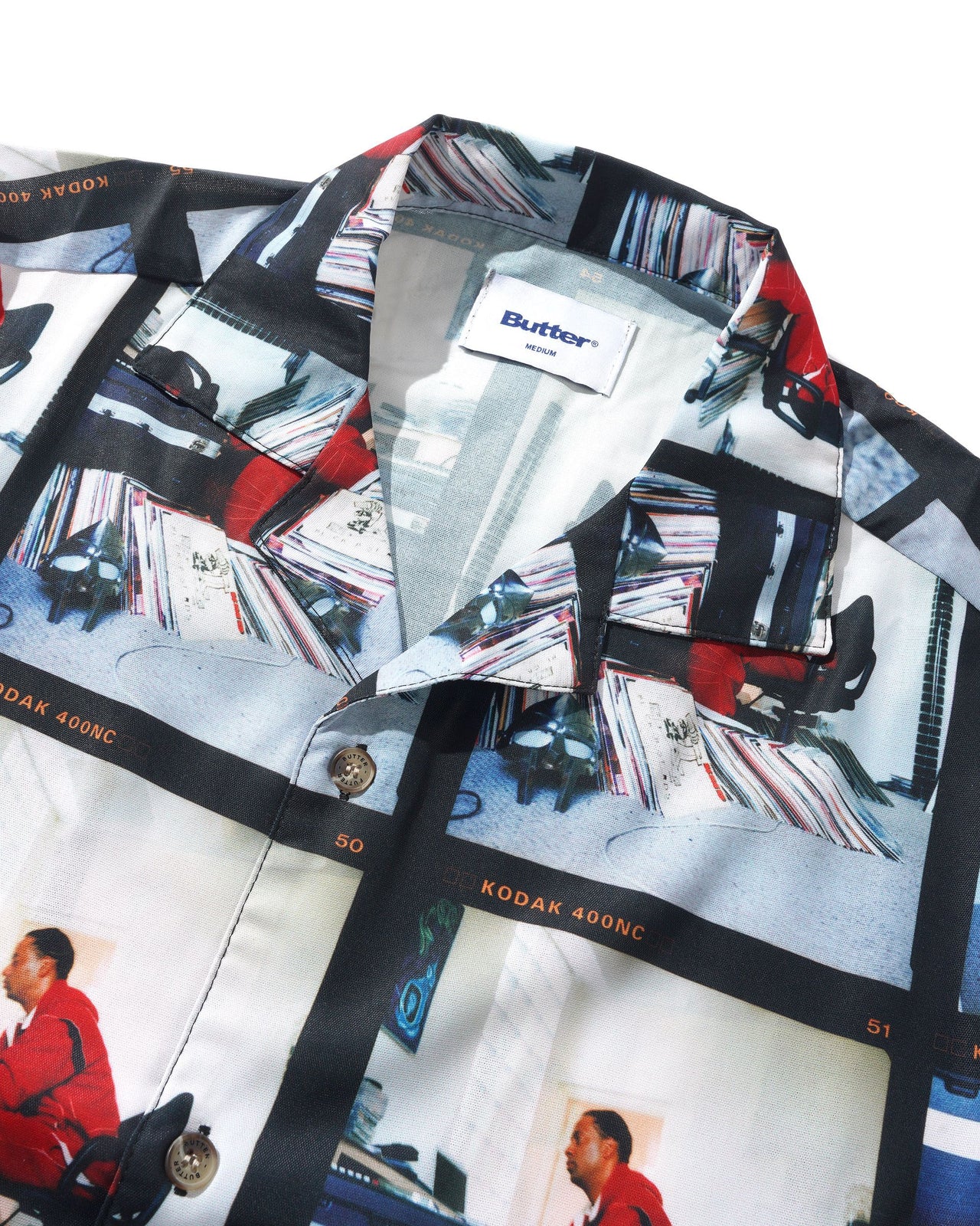 BUTTER GOODS X MADLIB - BOMB SHELTER RAYON SHIRT  - MULTI