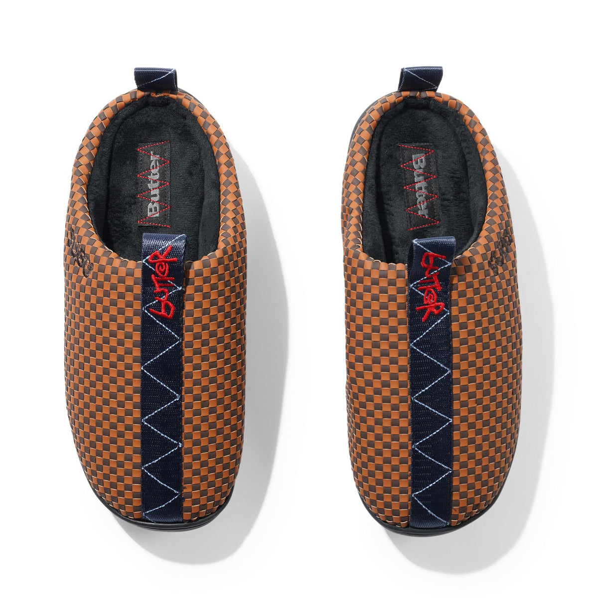BUTTER GOODS X SUBU - WOVEN SANDAL - TAN / NAVY