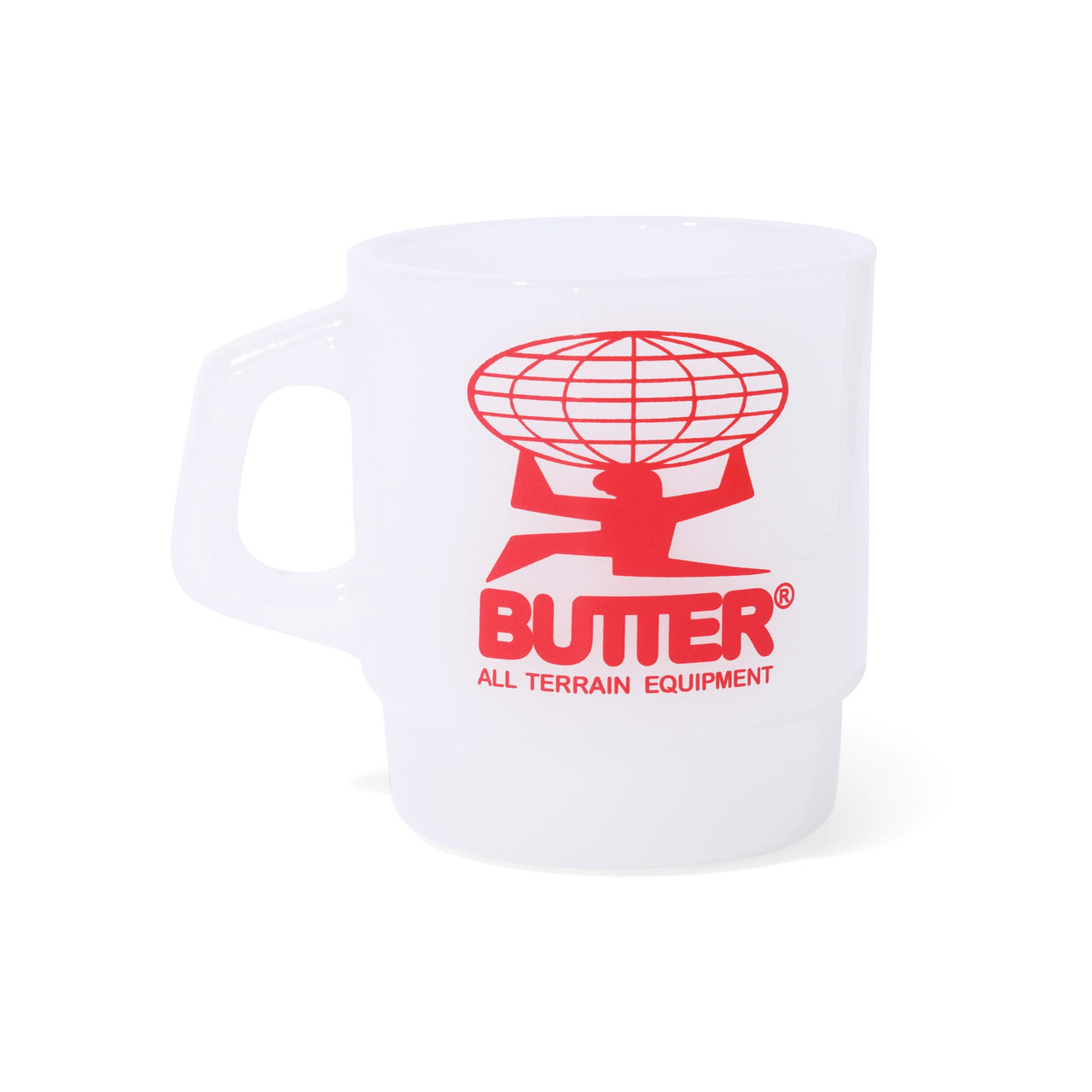 BUTTER GOODS - TERRAIN MUG - WHITE