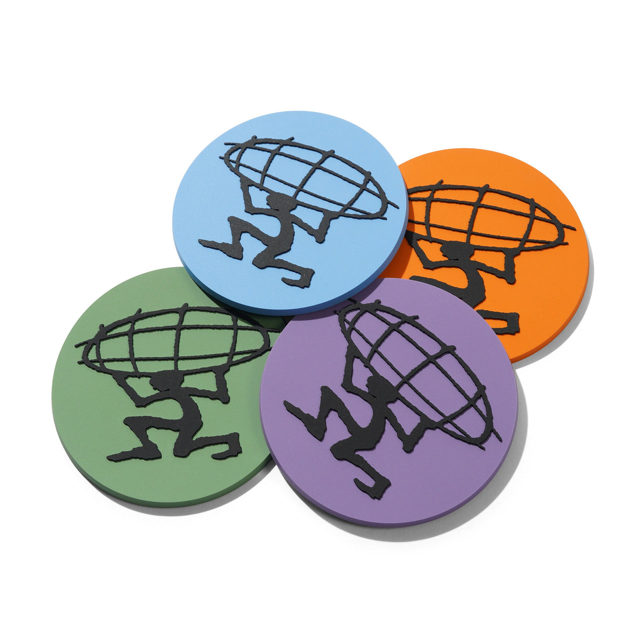 BUTTER GOODS - TERRAIN RUBBER COASTERS