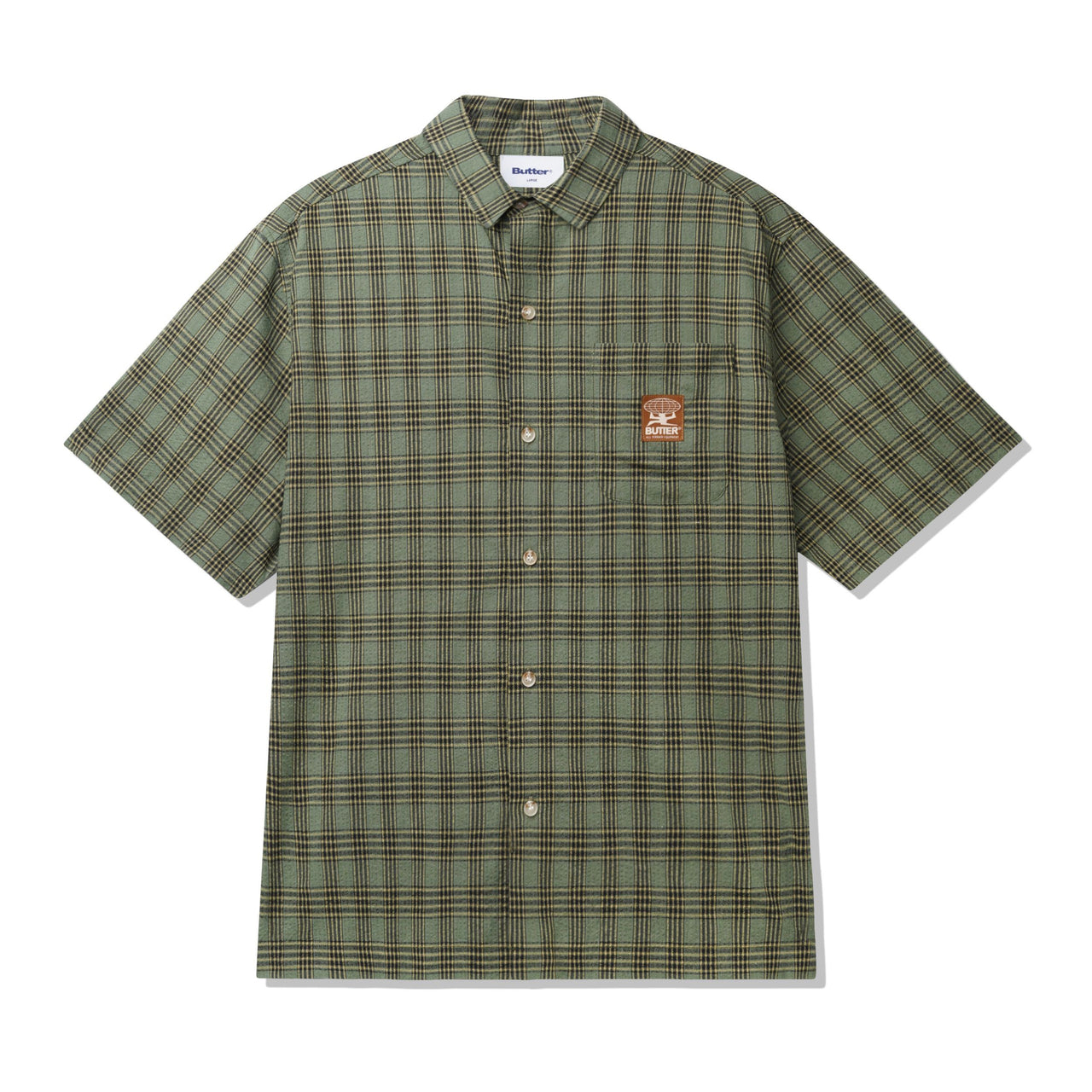 BUTTER GOODS - TERRAIN S/S SHIRT - PINE