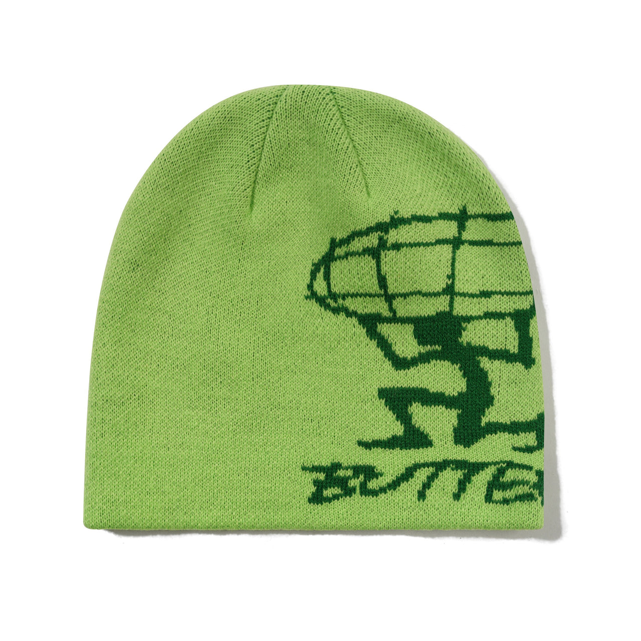 BUTTER GOODS - TERRAIN SKULLY BEANIE - LIME
