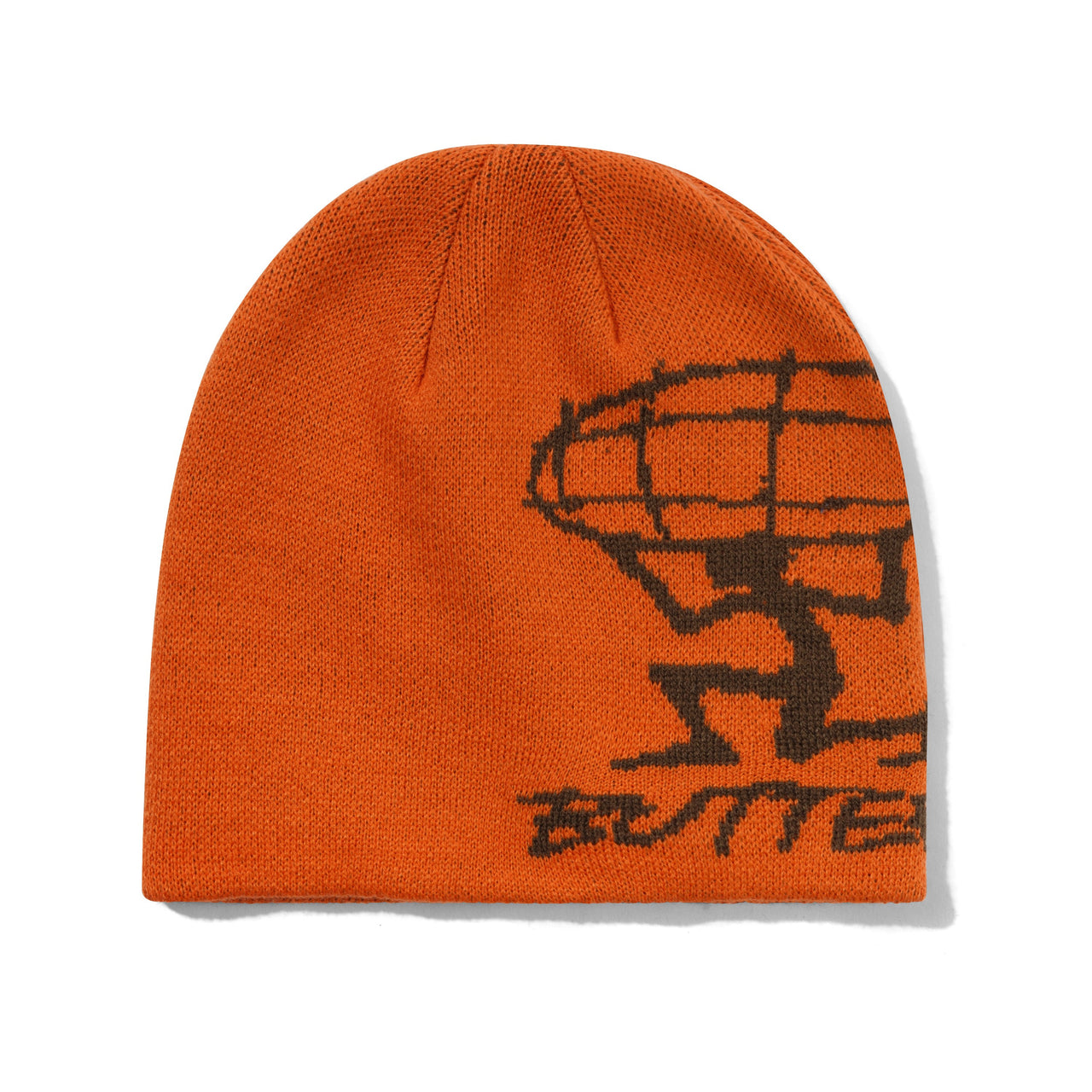 BUTTER GOODS - TERRAIN SKULLY BEANIE - RUST