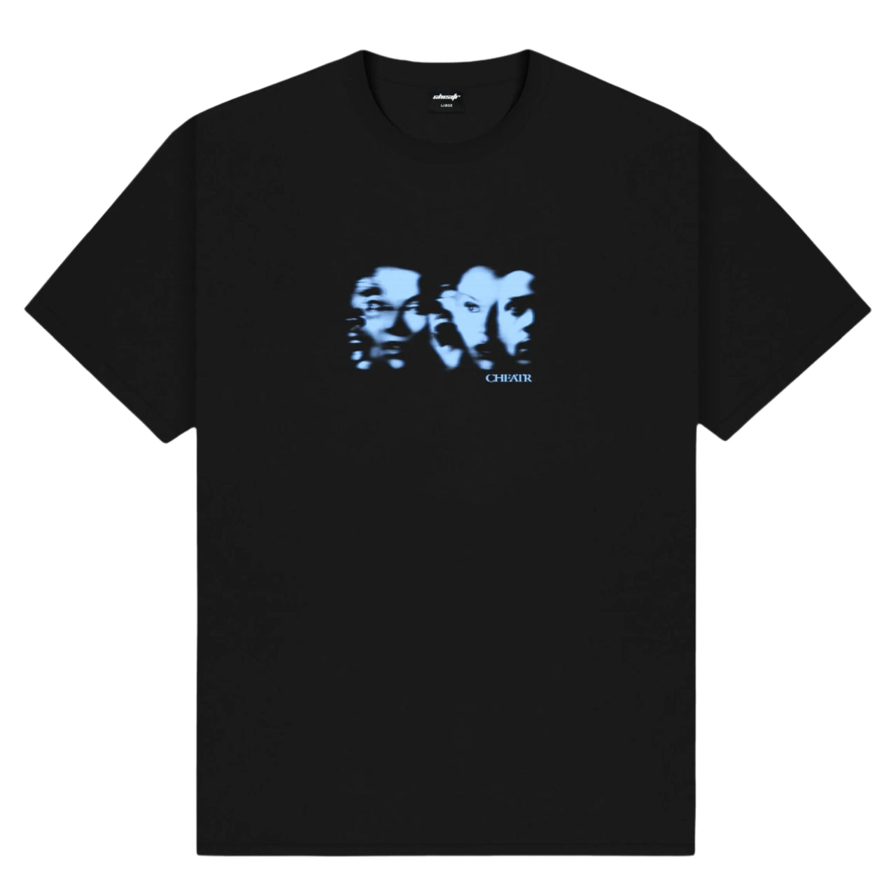 CHEATR - TERROR TEE  - BLACK