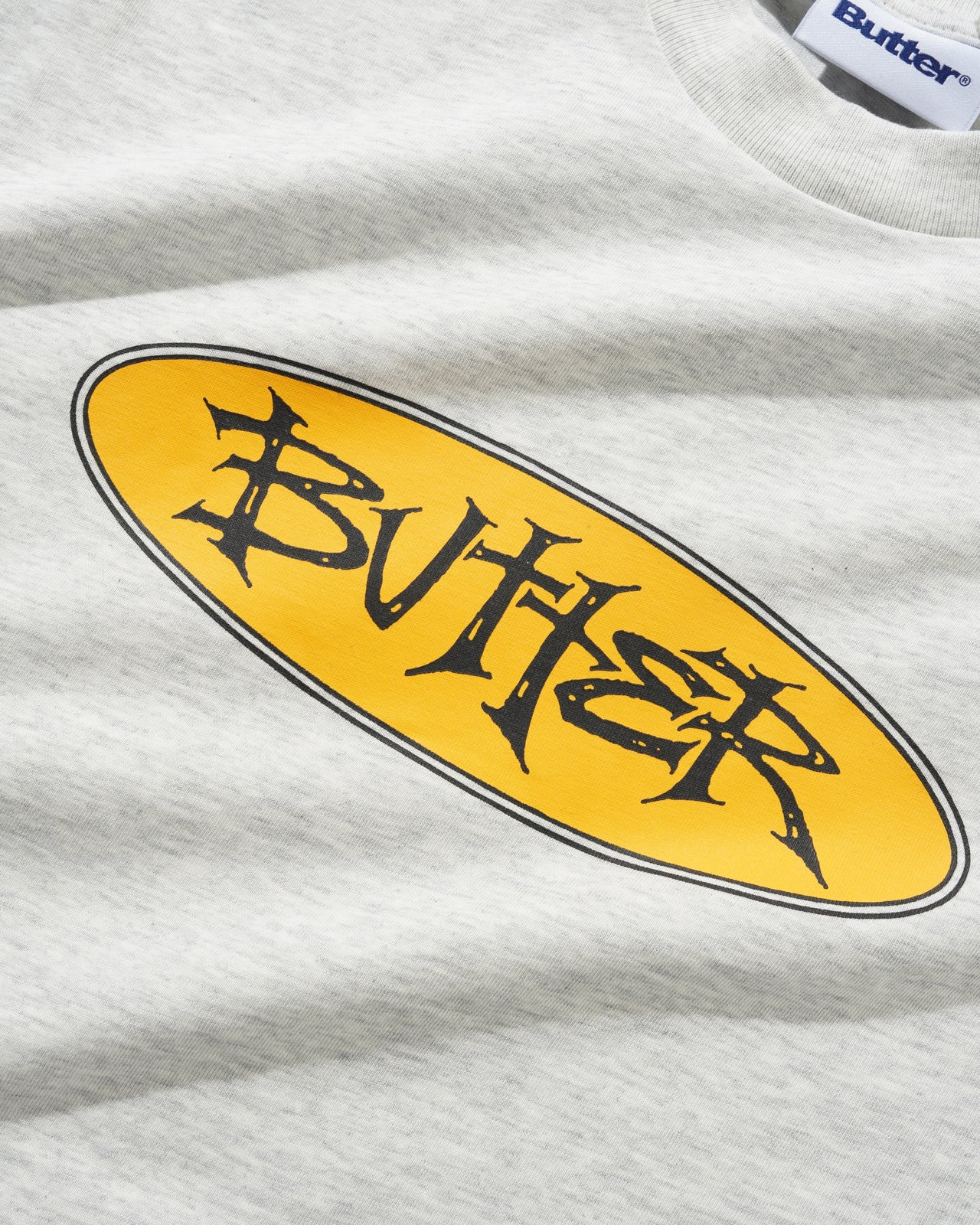 BUTTER GOODS - TIDE TEE - ASH