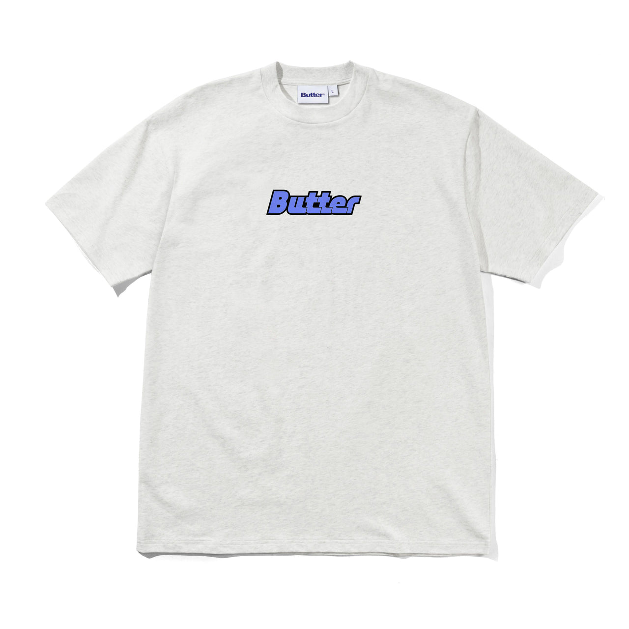 BUTTER GOODS - TRANSIT TEE  - ASH