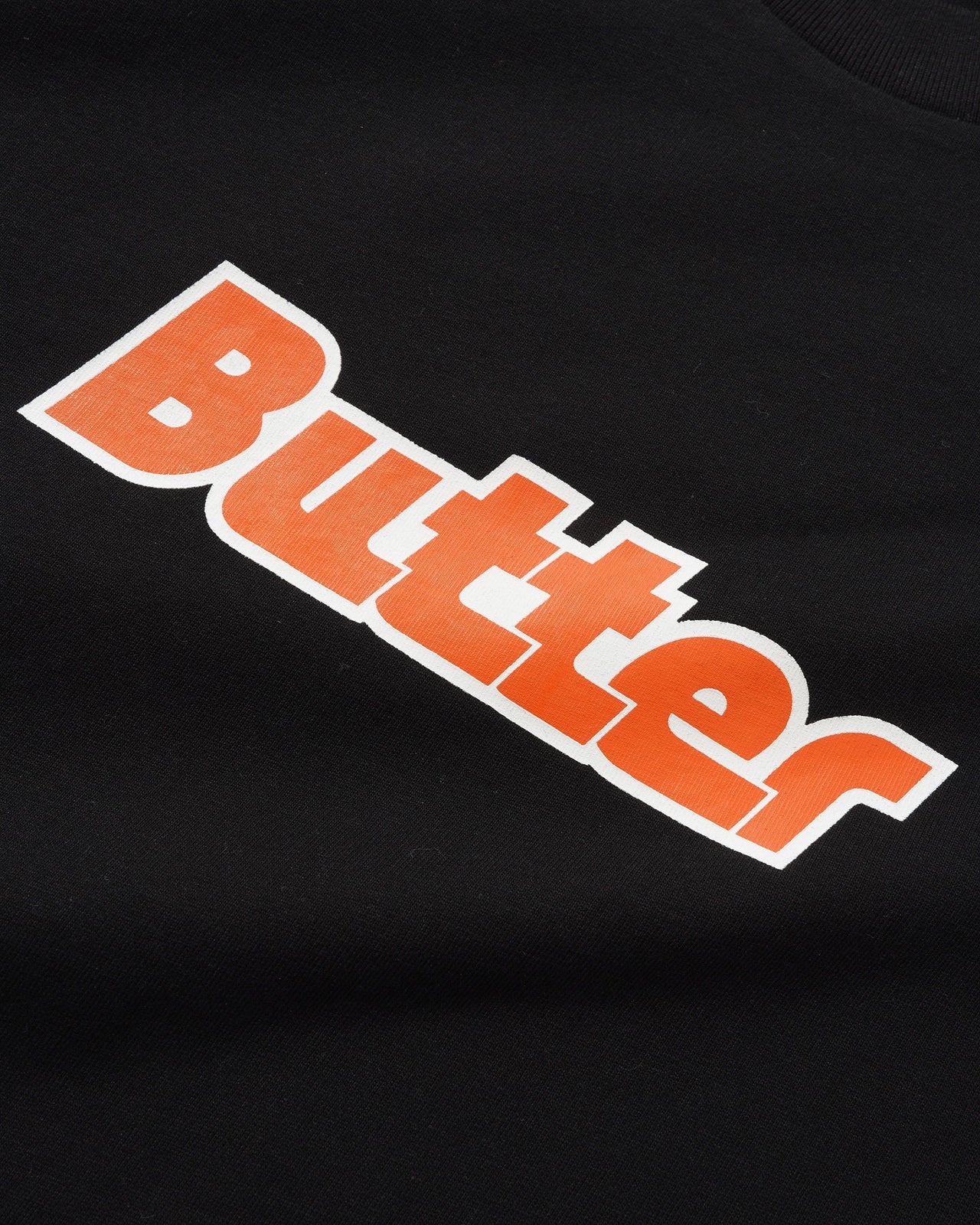BUTTER GOODS - TRANSIT TEE  - BLACK