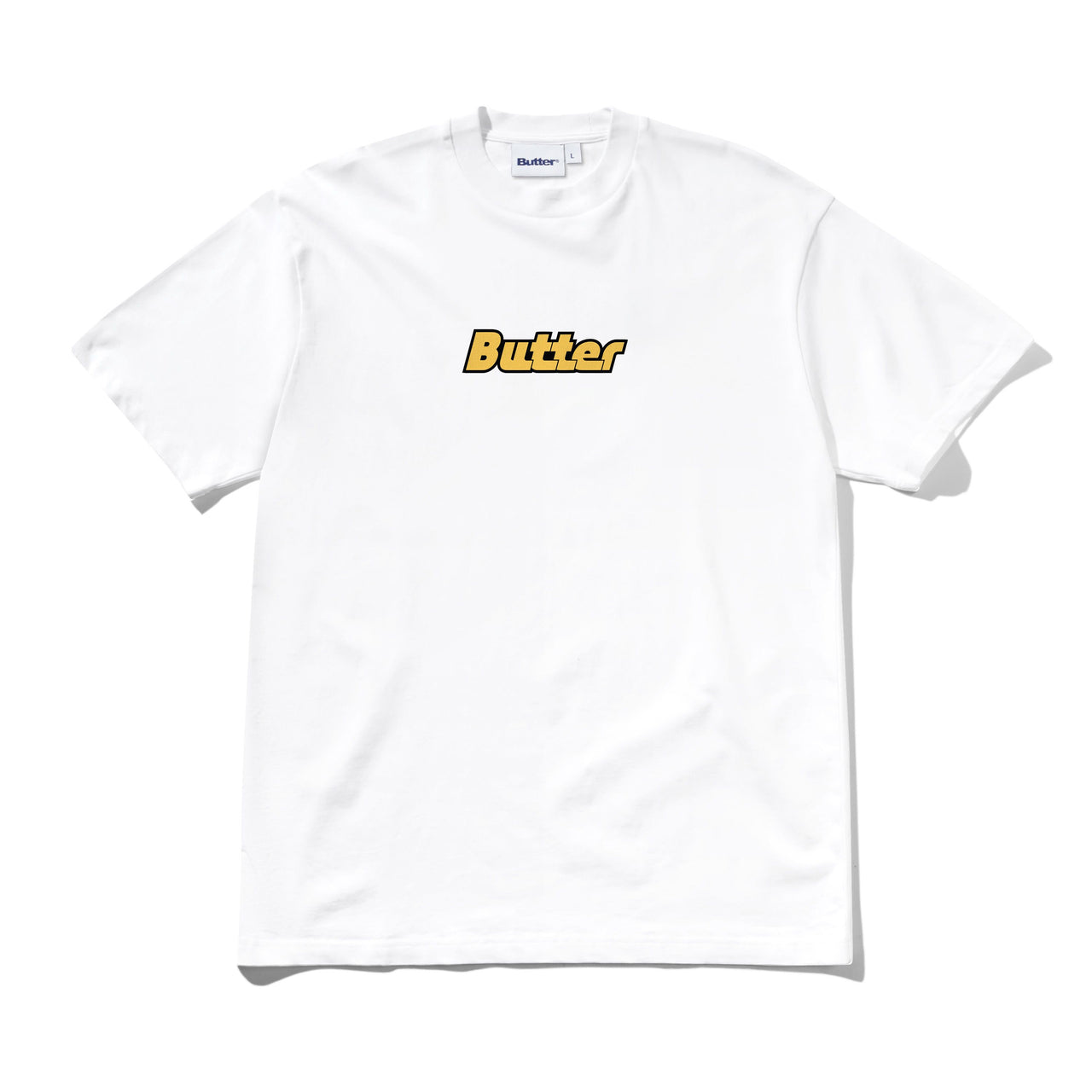 BUTTER GOODS - TRANSIT TEE  - WHITE