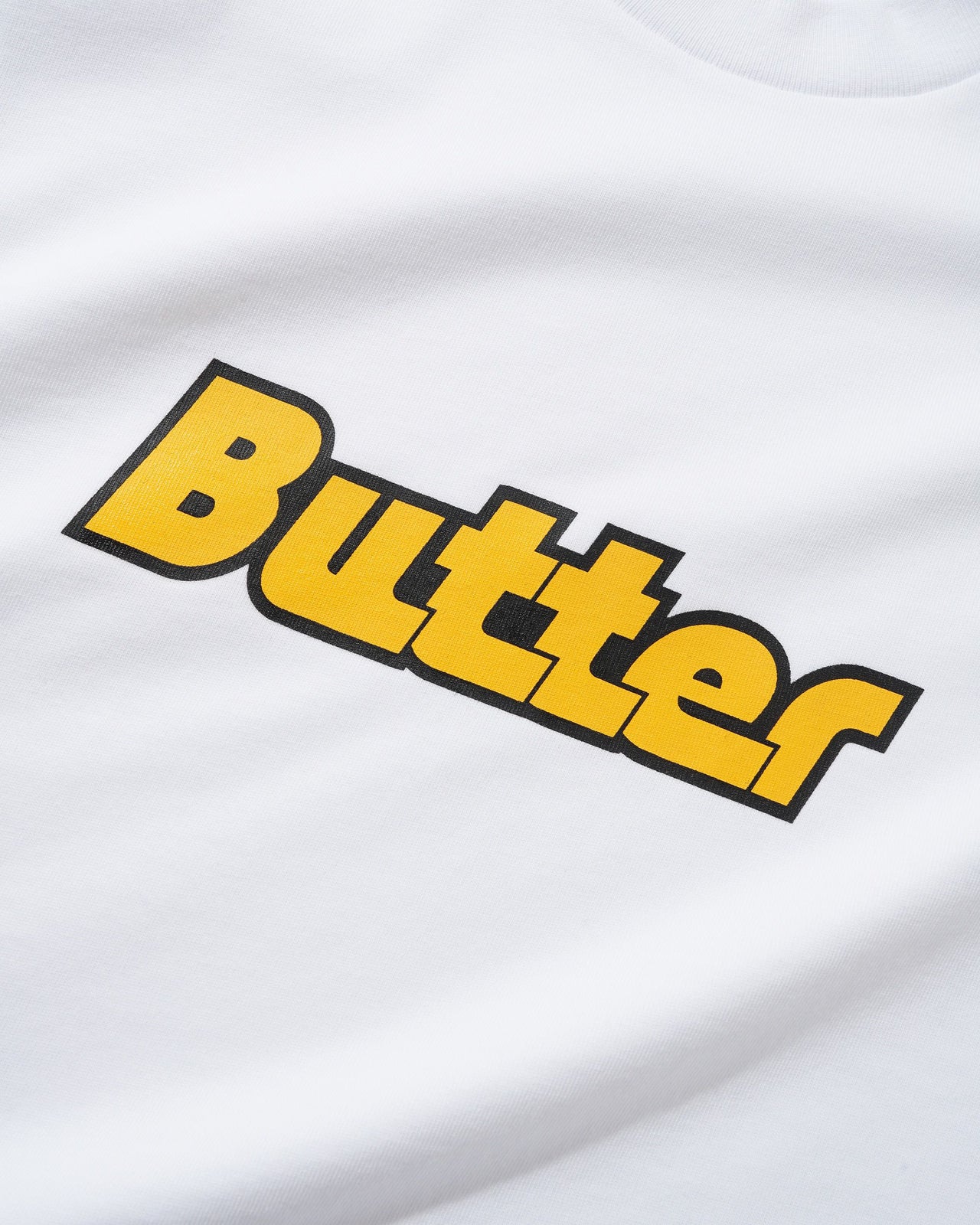 BUTTER GOODS - TRANSIT TEE  - WHITE