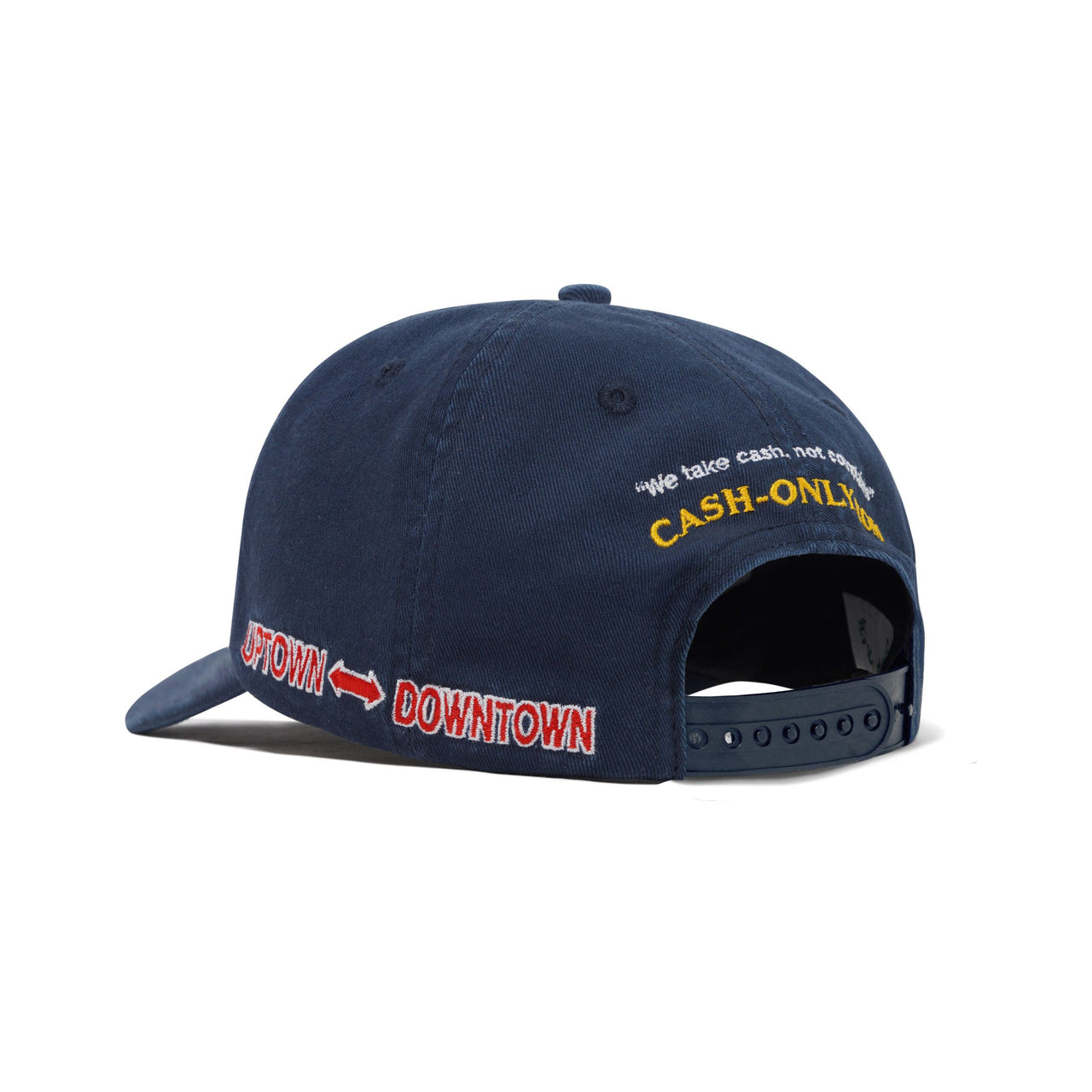 CASH ONLY - TRANSPORT 5 PANEL CAP - NAVY