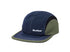 BUTTER GOODS - TRAIL 4 PANEL CAP - NAVY/GREEN