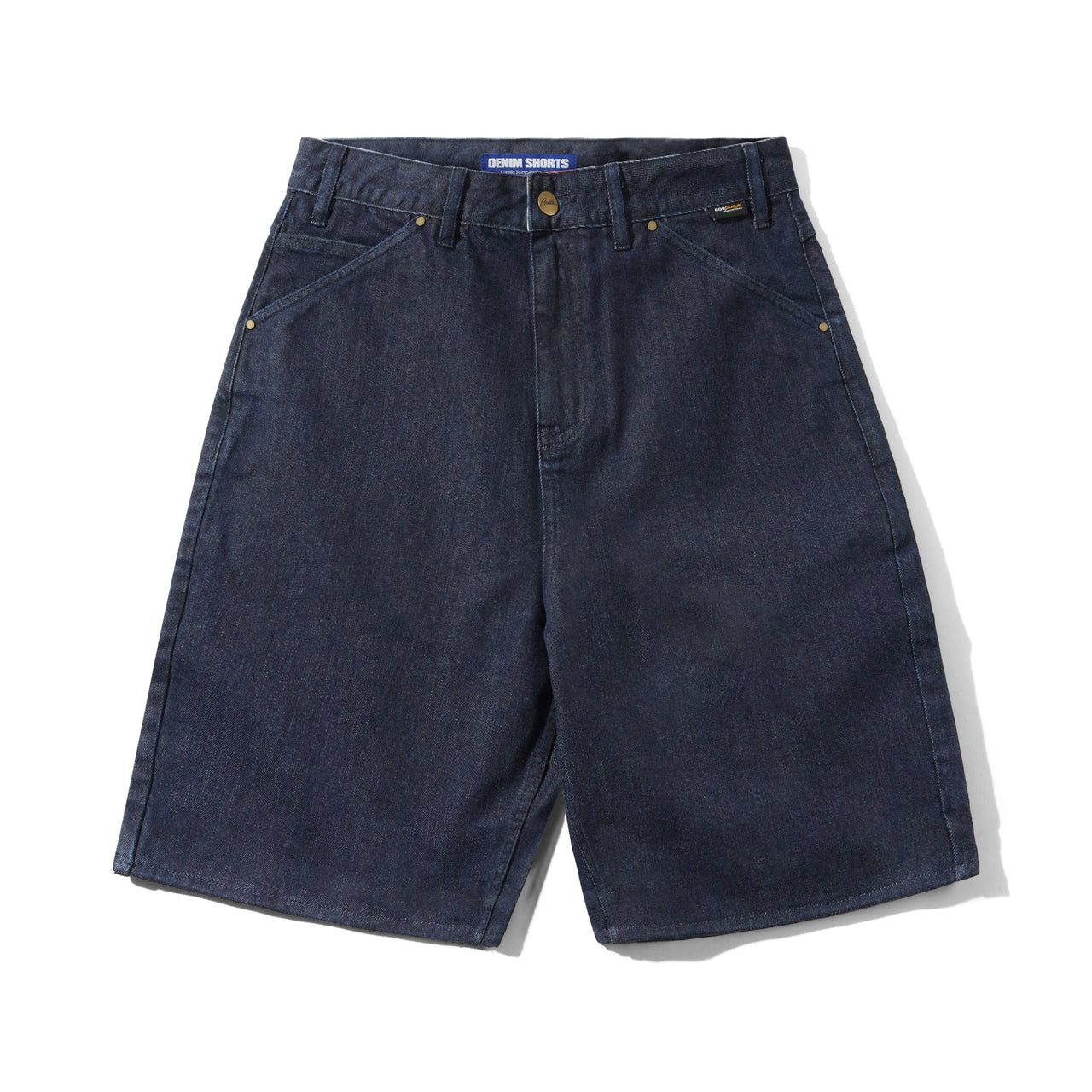 BUTTER GOODS - TRIM DENIM SHORTS - RINSED INDIGO