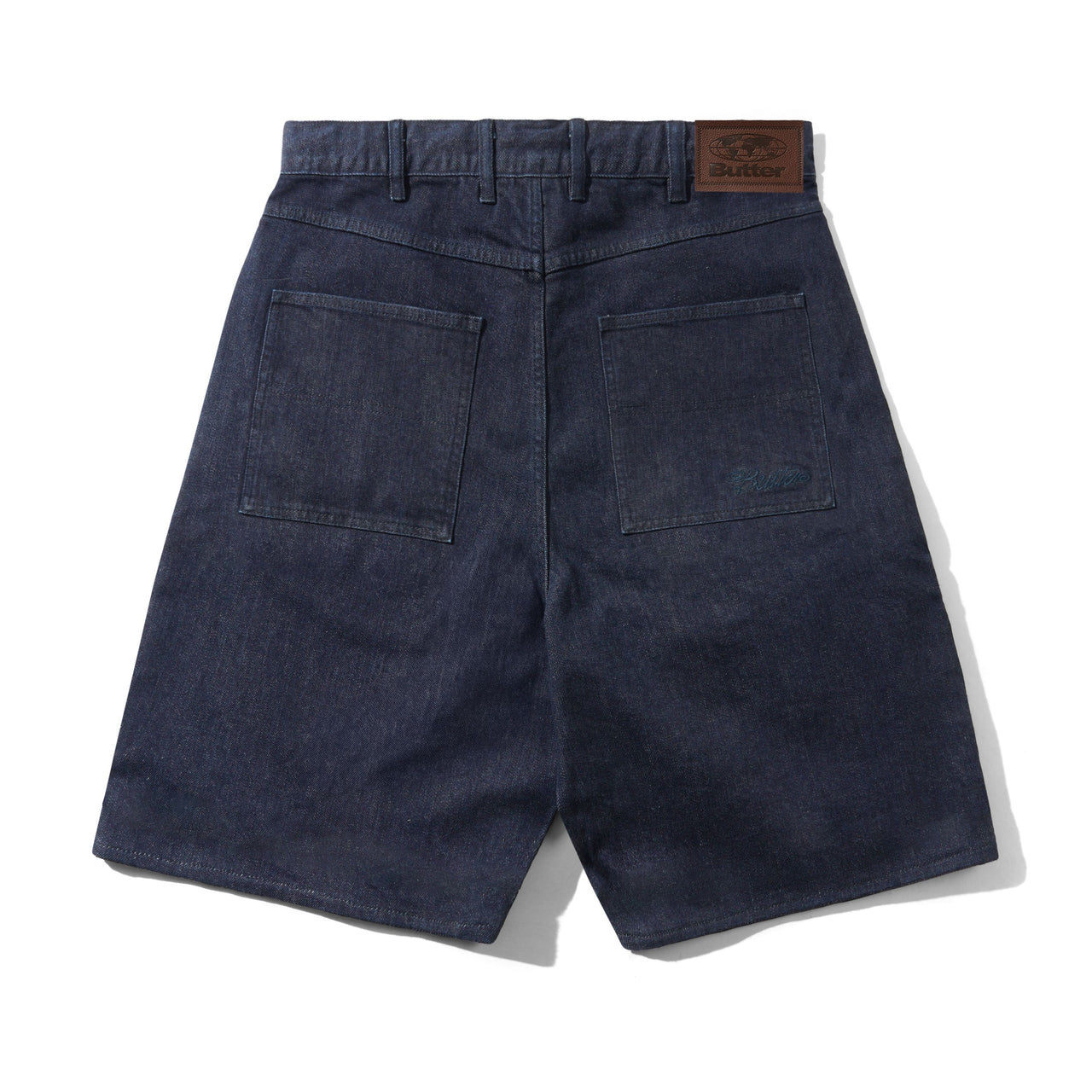 BUTTER GOODS - TRIM DENIM SHORTS - RINSED INDIGO