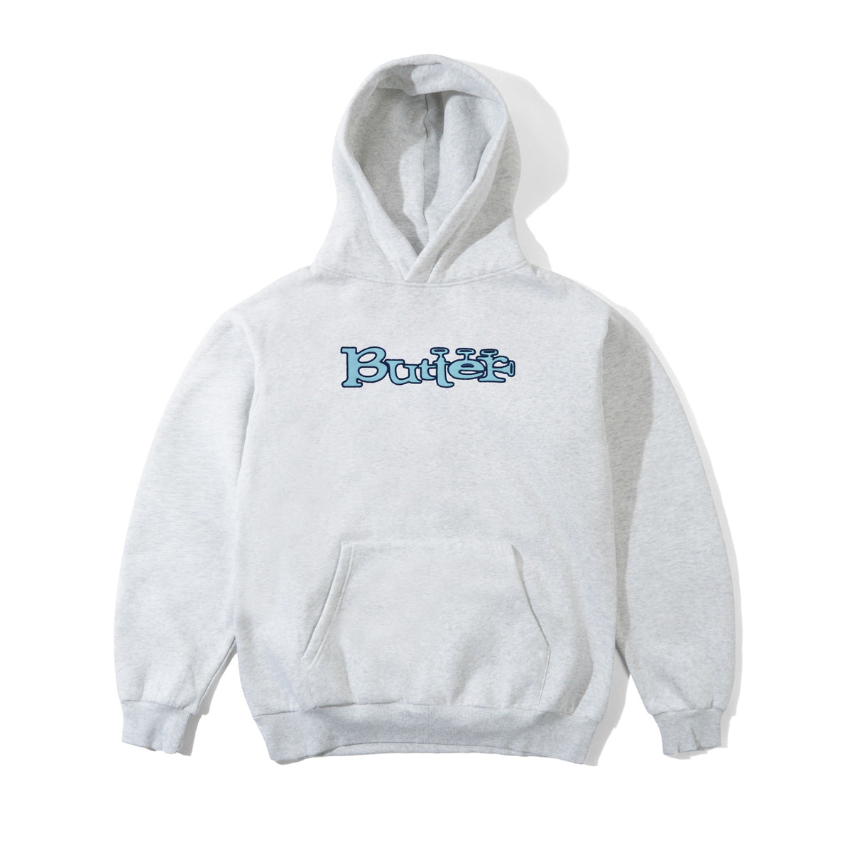 BUTTER GOODS - TRUMPET PULLOVER HOOD - ASH