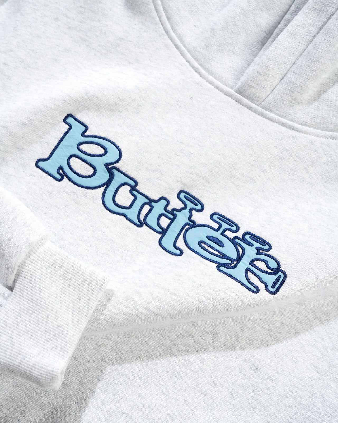 BUTTER GOODS - TRUMPET PULLOVER HOOD - ASH
