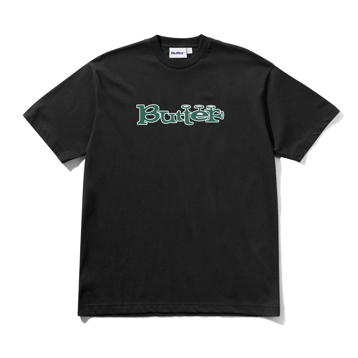 BUTTER GOODS - TRUMPET TEE - BLACK