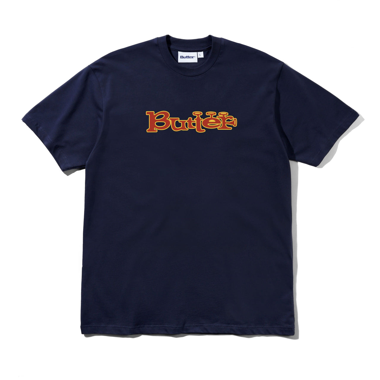 BUTTER GOODS - TRUMPET TEE - NAVY