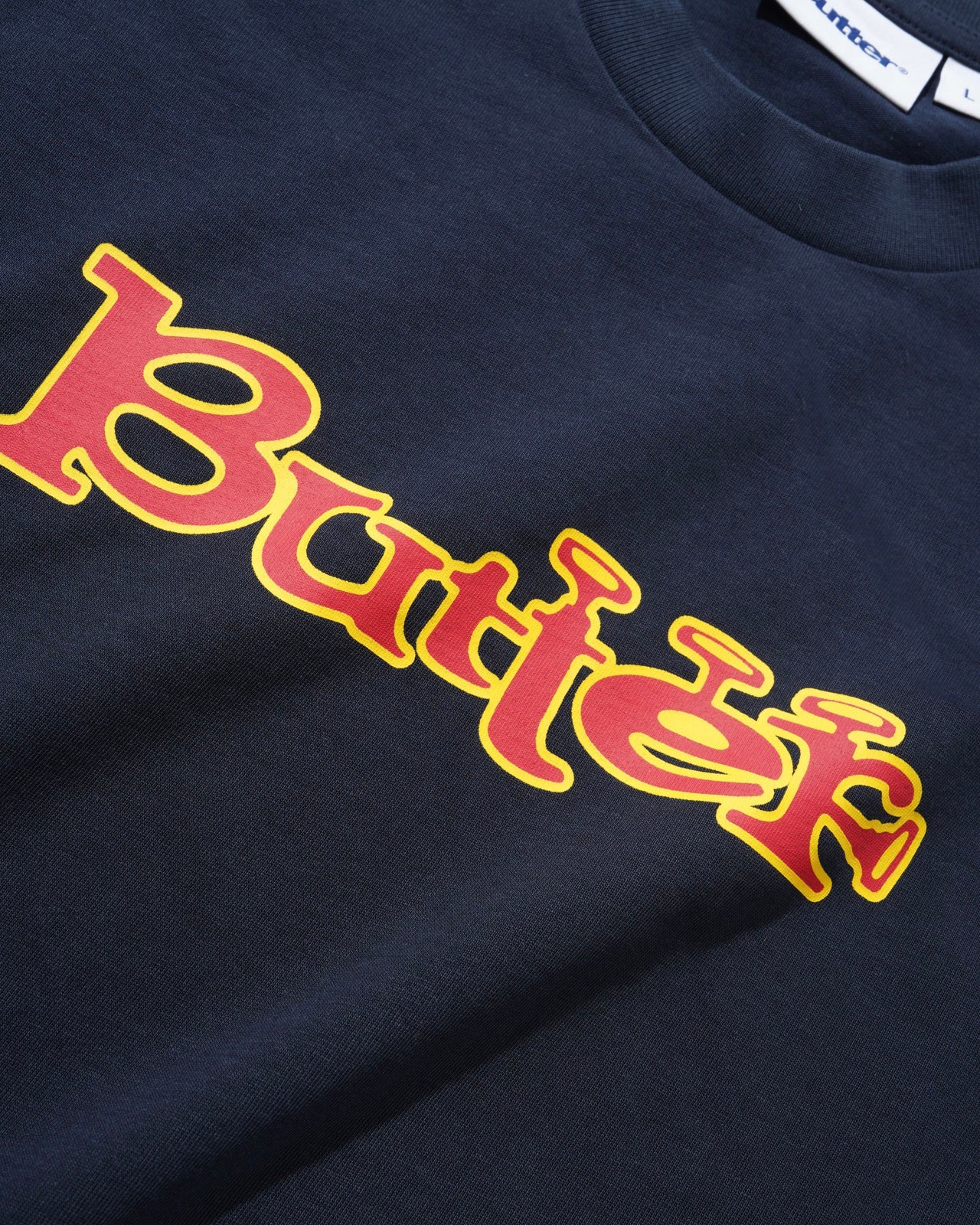 BUTTER GOODS - TRUMPET TEE - NAVY