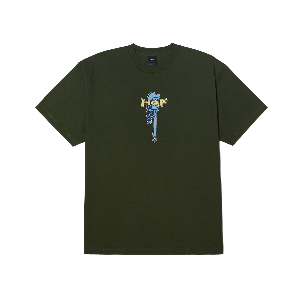 HUF - VISE T-SHIRT - HUNTER GREEN