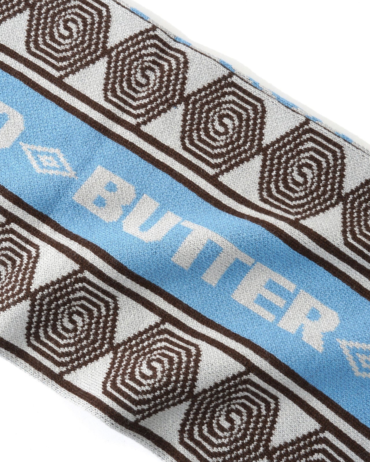 BUTTER GOODS X UMBRO - VERT SCARF - SKY/BROWN