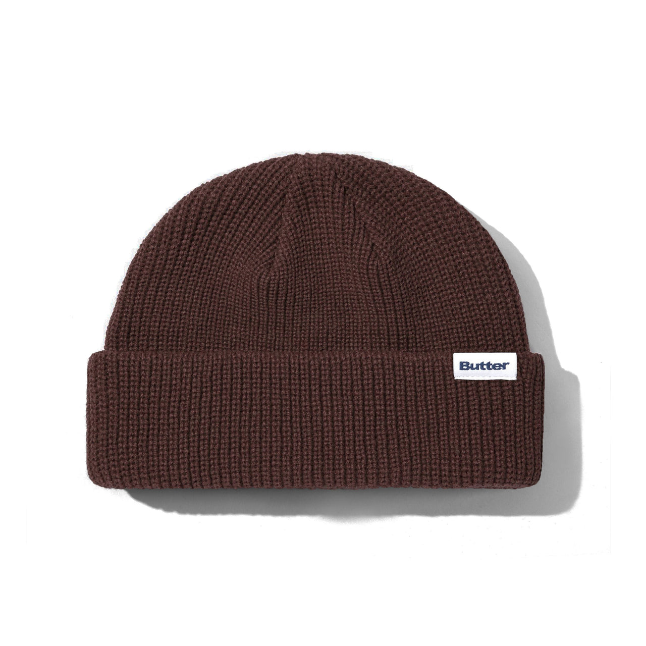 BUTTER GOODS - WHARFIE BEANIE - CHOCOLATE