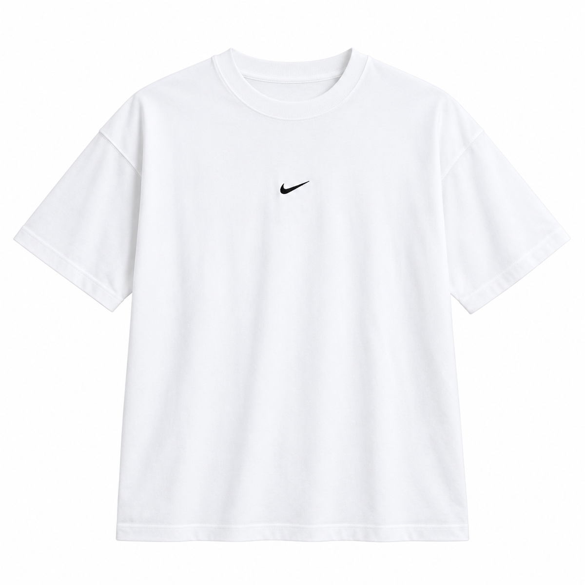 NIKE - SPORTSWEAR LOOSE T-SHIRT - WHITE / BLACK
