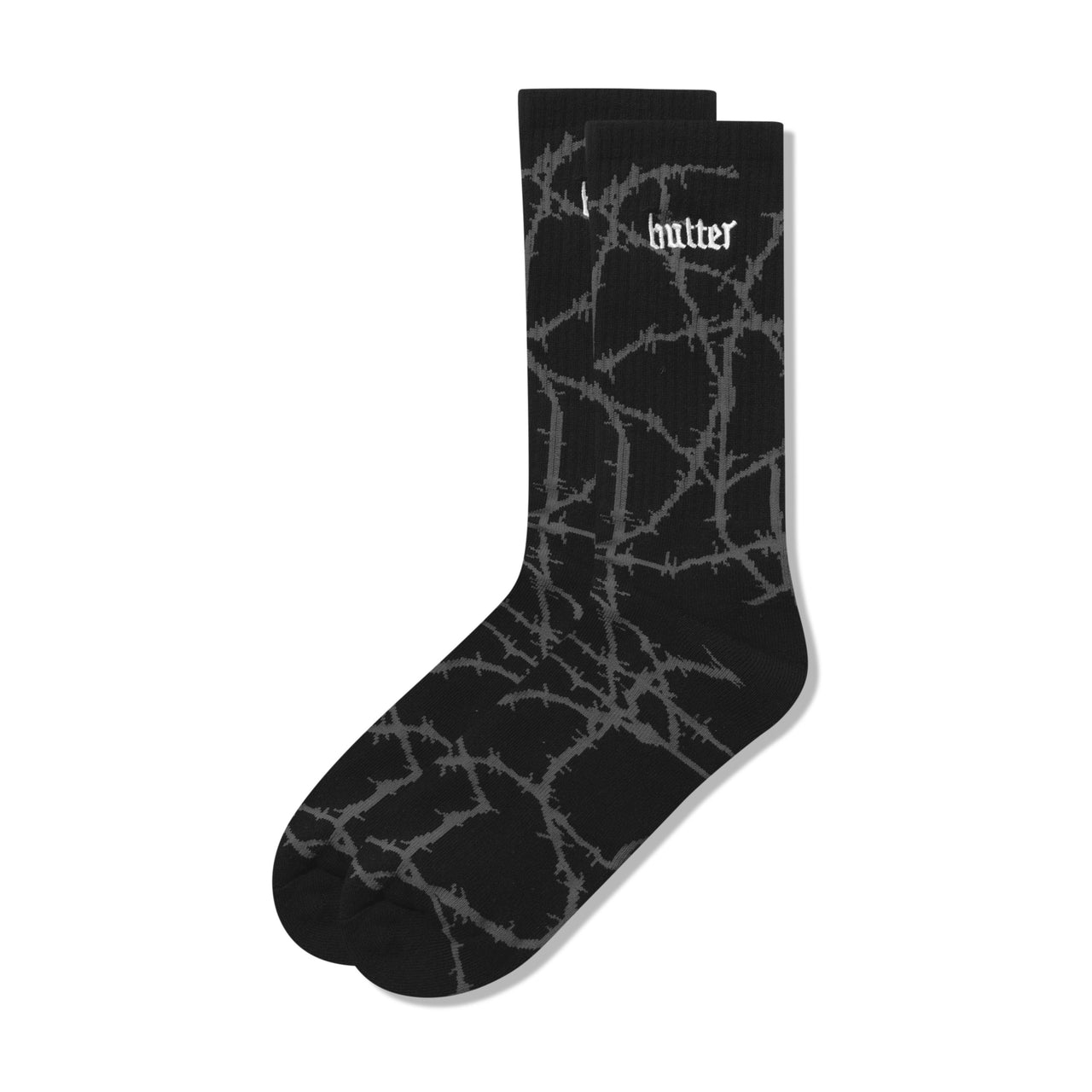 BUTTER GOODS - WIRED SOCKS - CHARCOAL