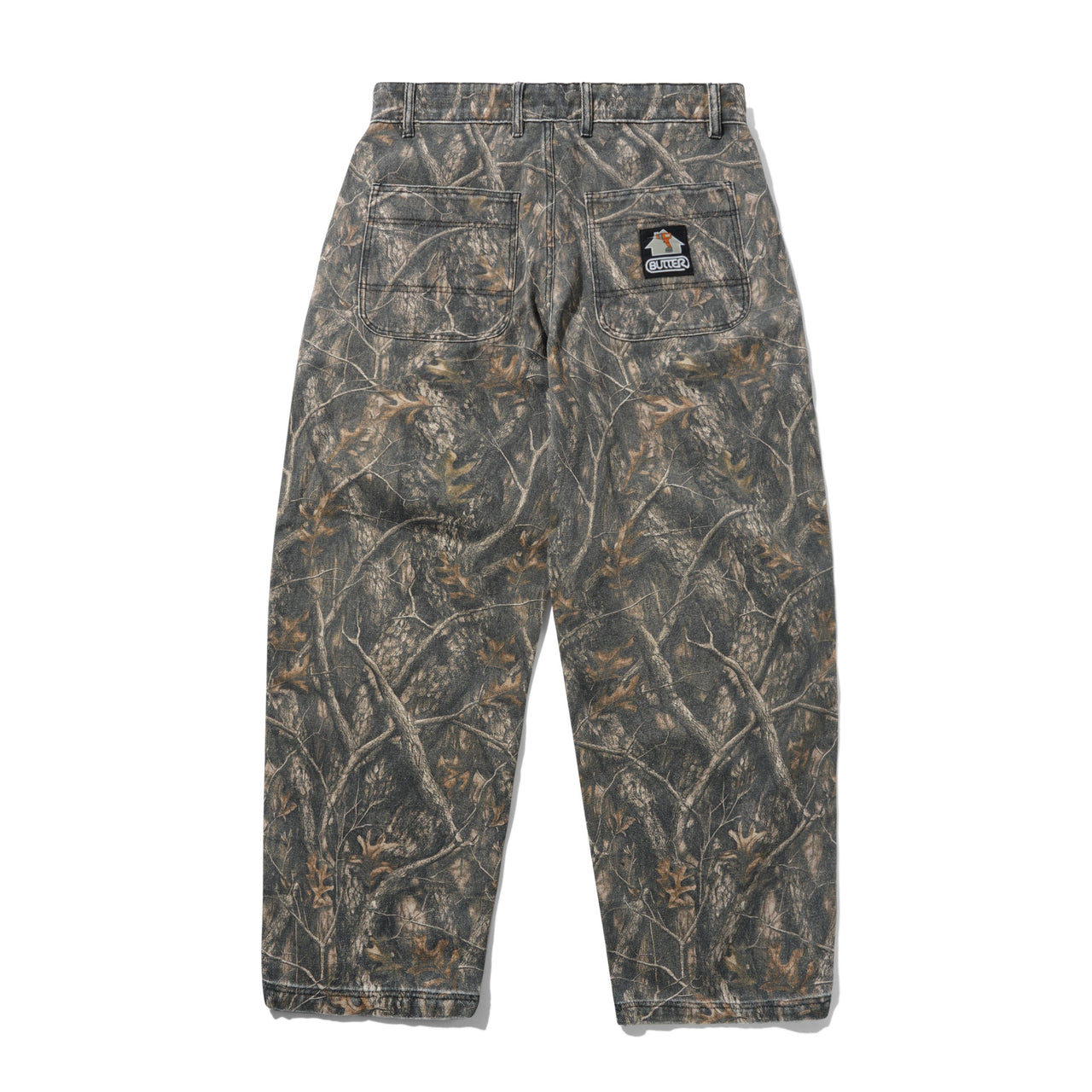BUTTER GOODS - WORK PANTS - FOREST CAMO