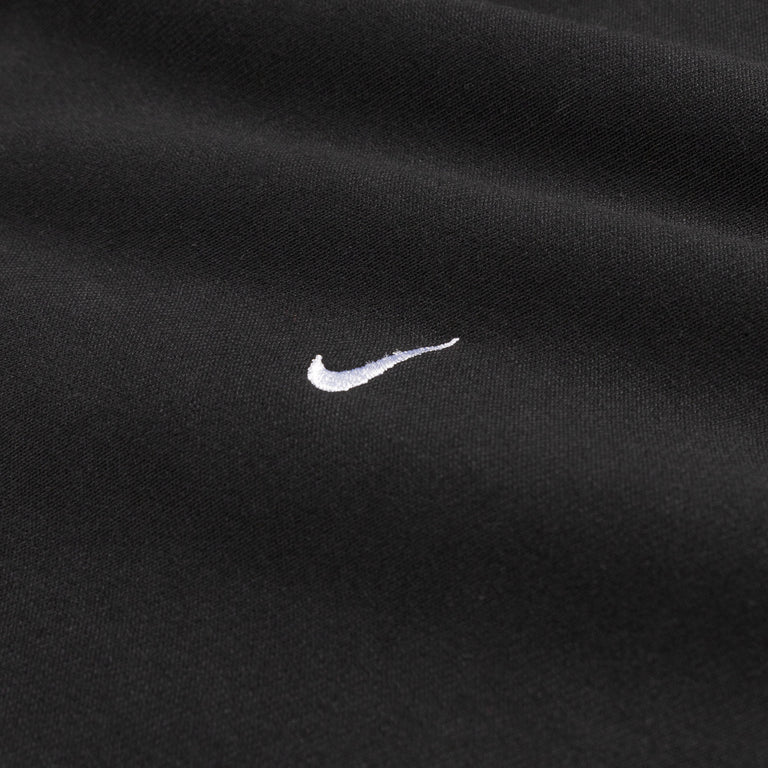 NIKE SOLO SWOOSH PULLOVER HOODIE - BLACK / WHITE