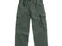 Nike SB Kearny Cargo Pant in Vintage Green with white ties for ankle cinching, 6 pockets for essentials, lightweight and sweat-wicking fabric.