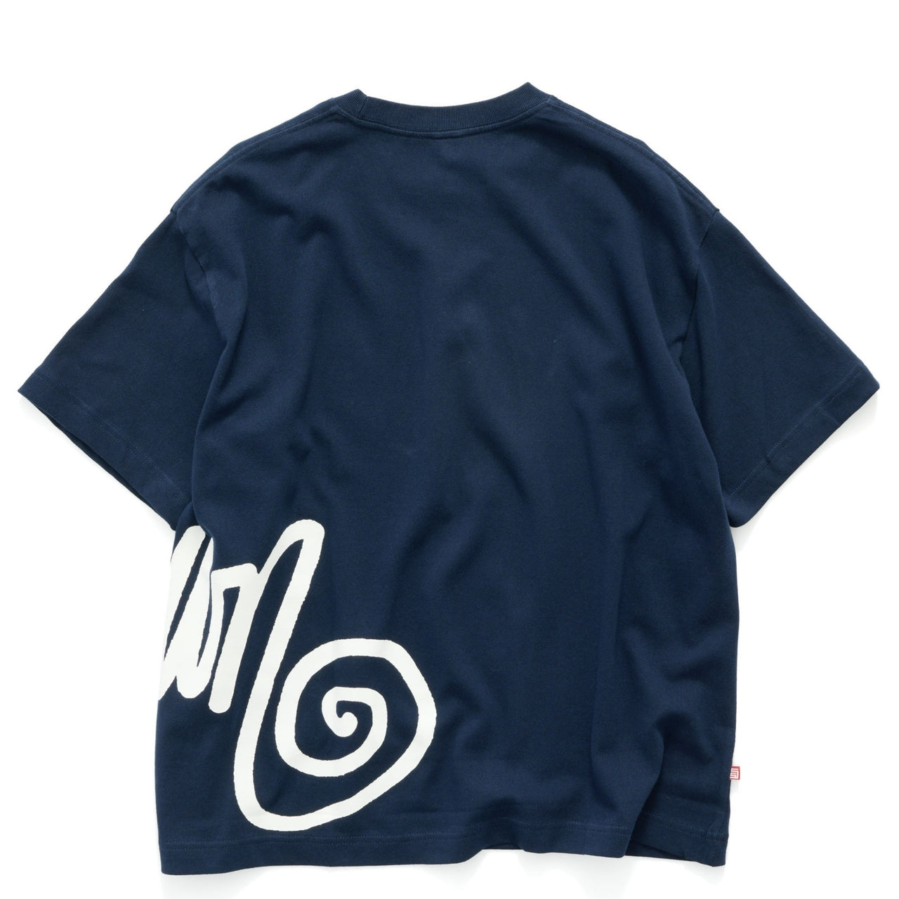 S-DOUBLE - BIG SHAWN HEAVY WT T-SHIRT - OVERDYE NAVY