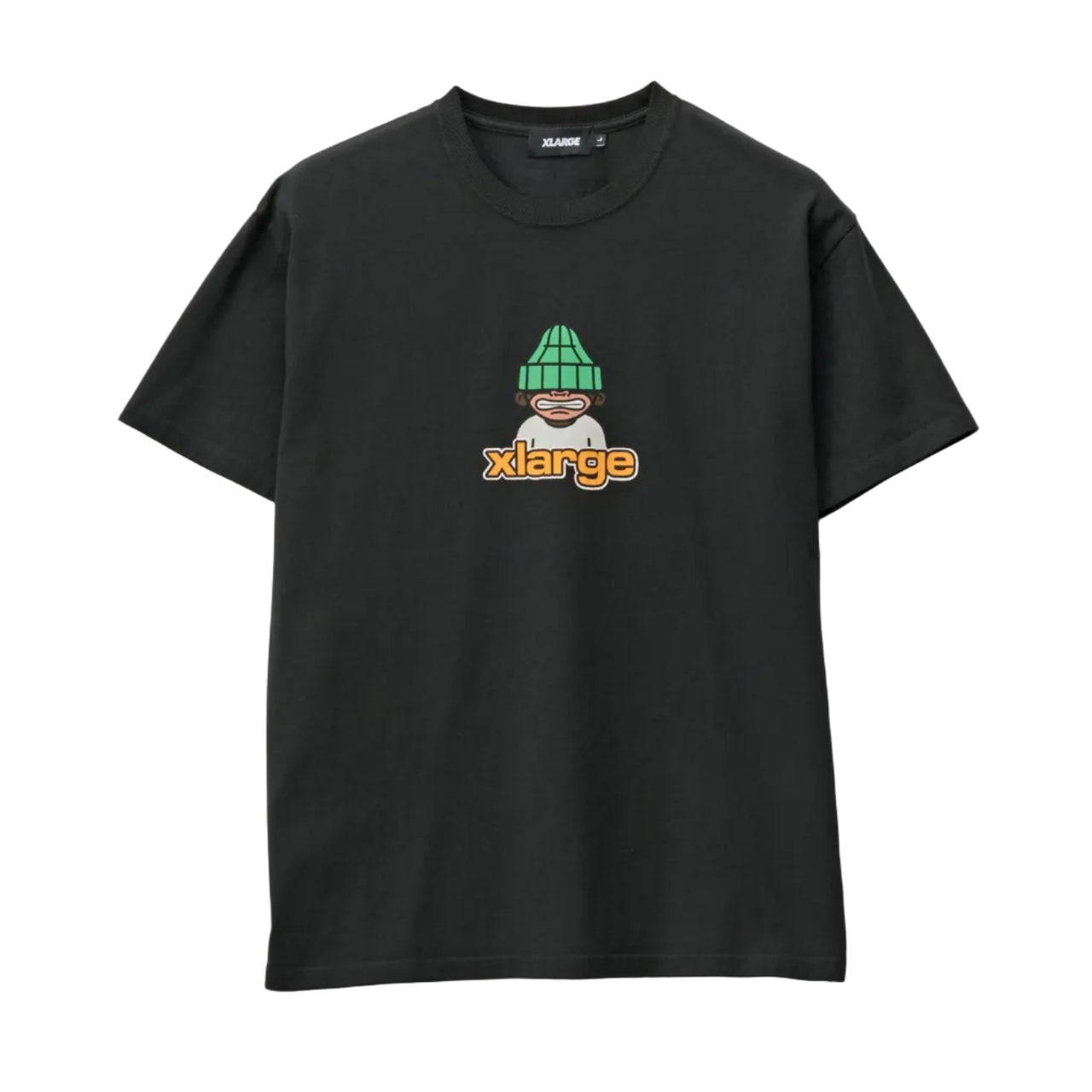 XLARGE - GRIN TEE - PIGMENT BLACK - PIGMENT BLACK