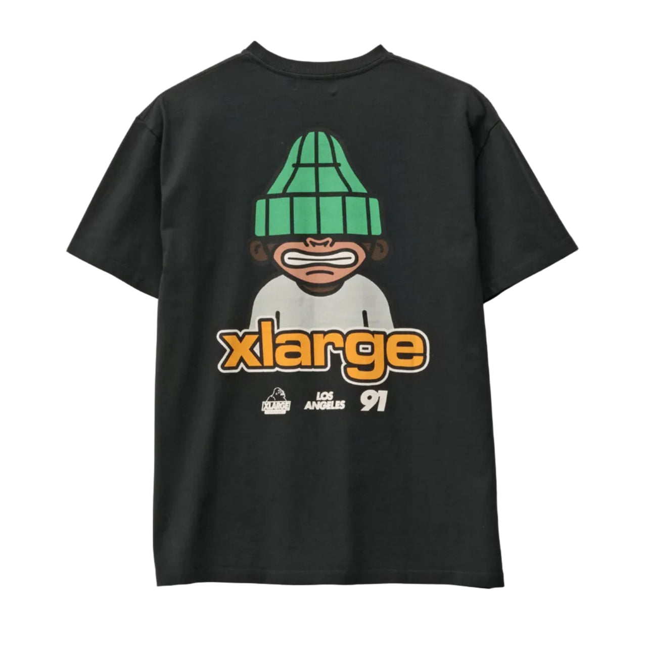 XLARGE - GRIN TEE - PIGMENT BLACK - PIGMENT BLACK