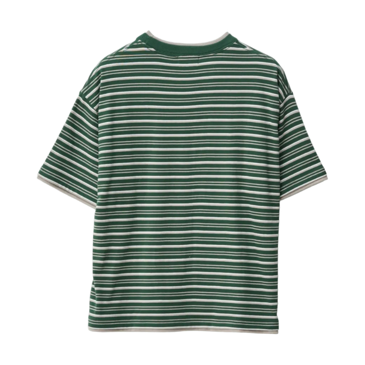 XLARGE - STRIPE DOUBLE LAYER GORILLA FIT TEE - EDEN