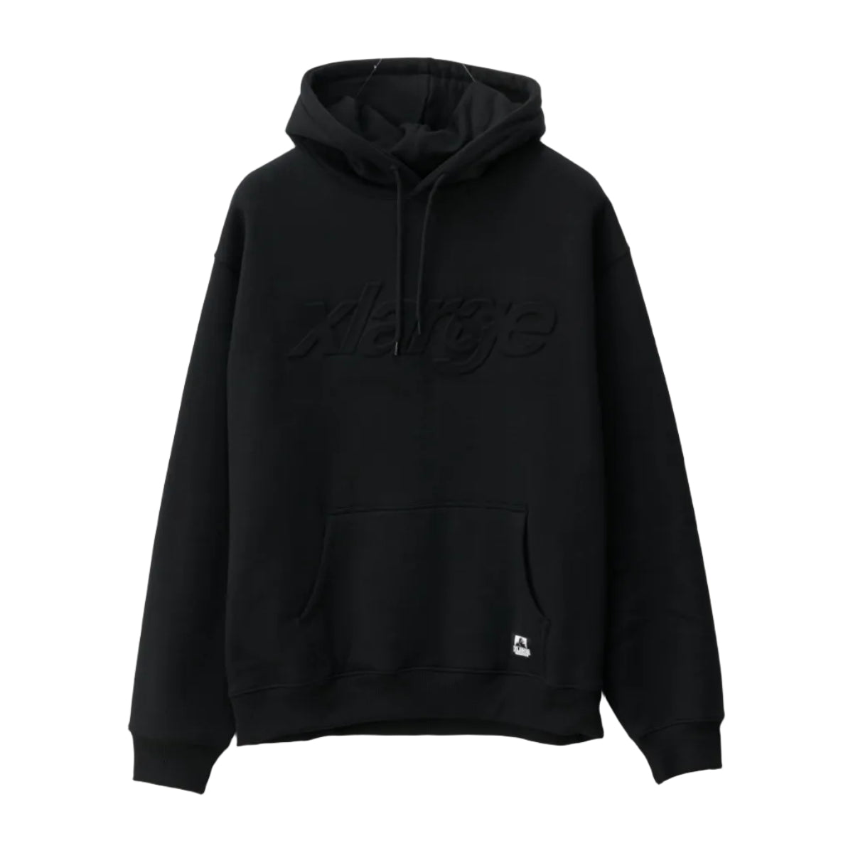 XLARGE - ITALIC STAR HOODIE - BLACK