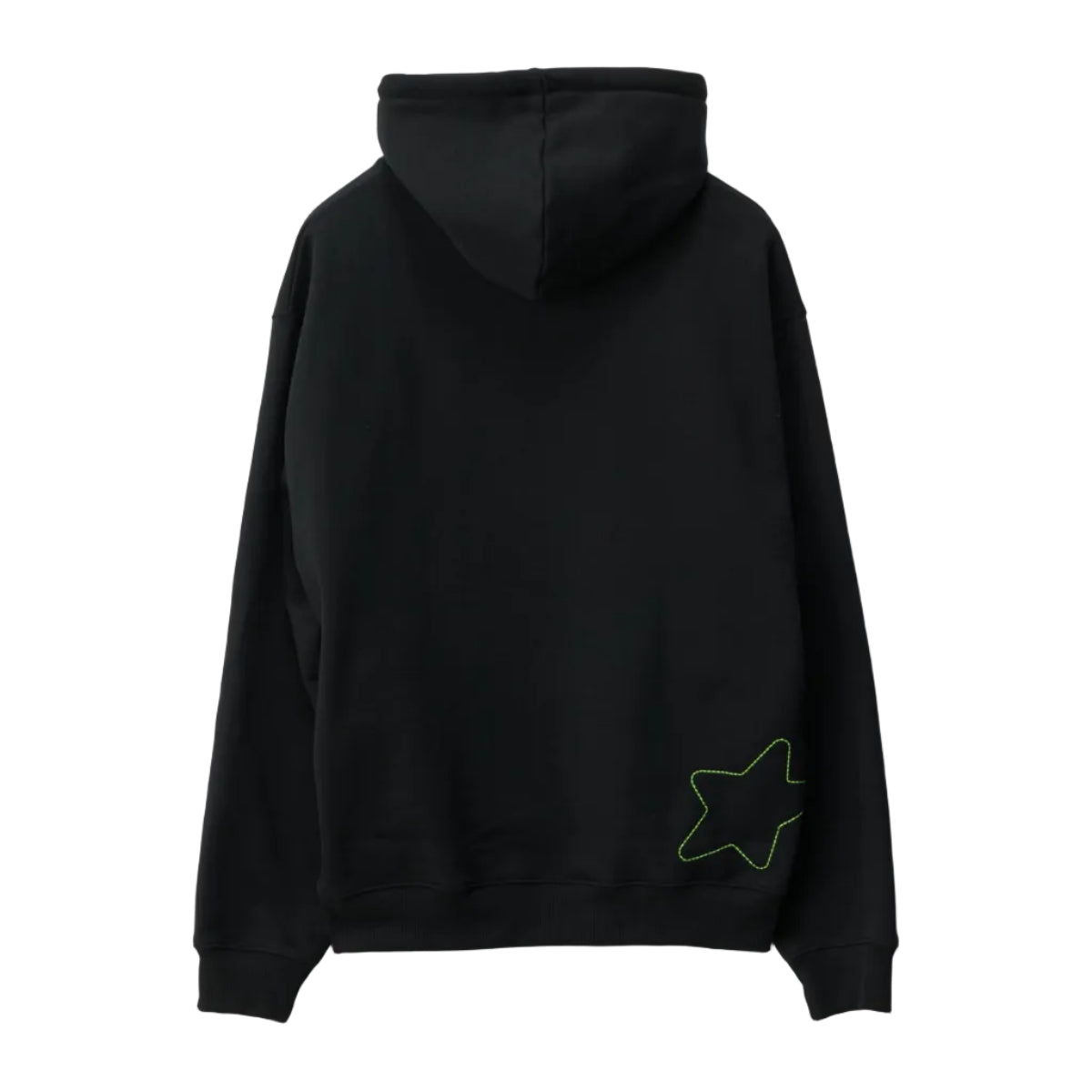 XLARGE - ITALIC STAR HOODIE - BLACK