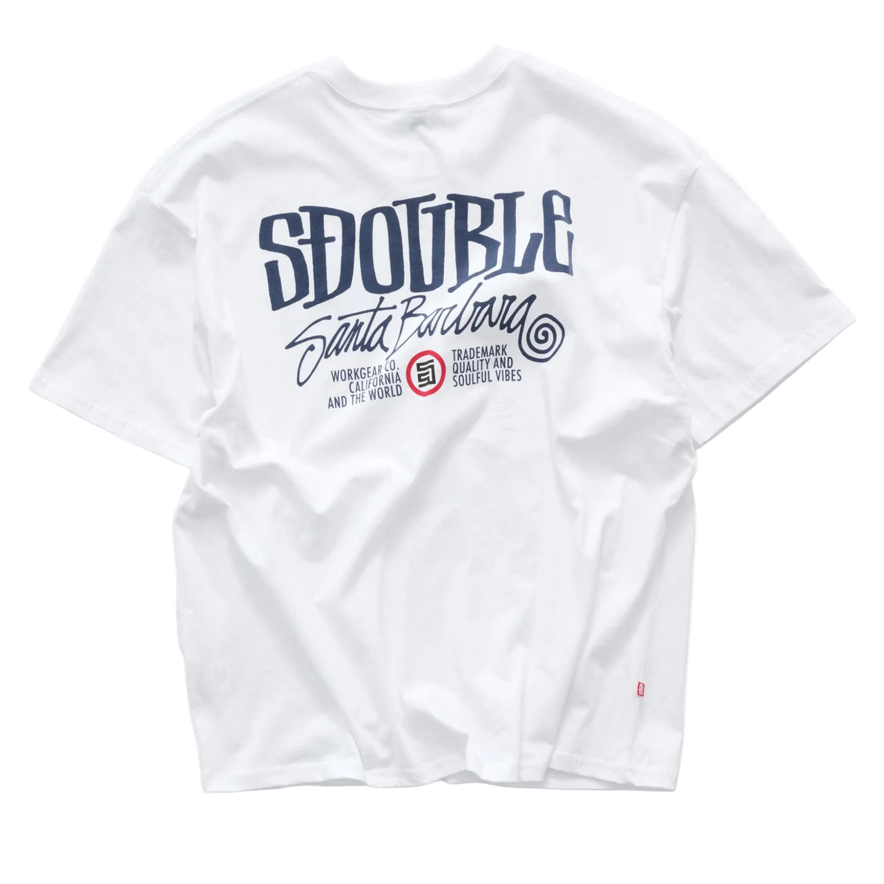S-DOUBLE - TRADEMARK T-SHIRT - WHITE