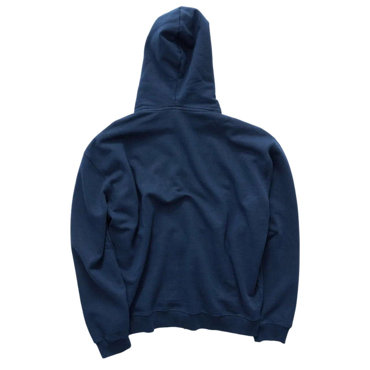 S-DOUBLE - S-DOUBLE - CURSIVE ZIP HOODIE - NAVY