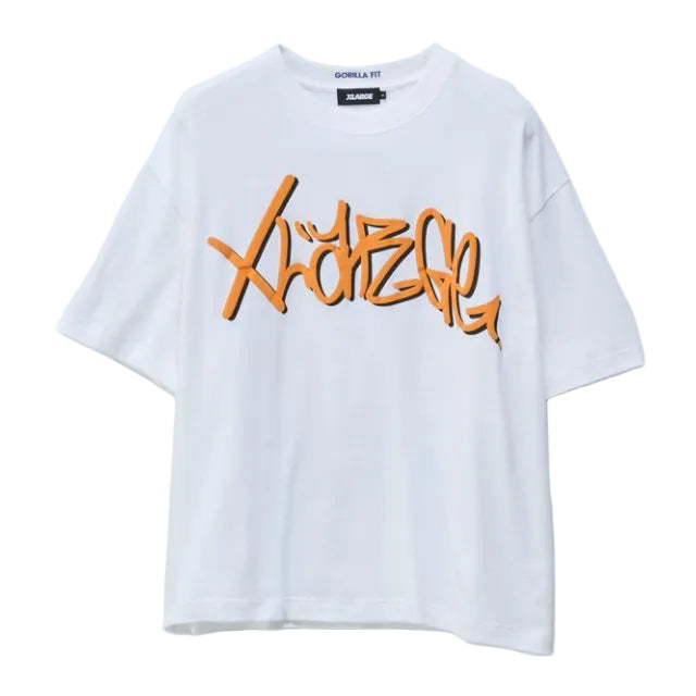 XLARGE - TAGGED GORILLA FIT TEE - WHITE