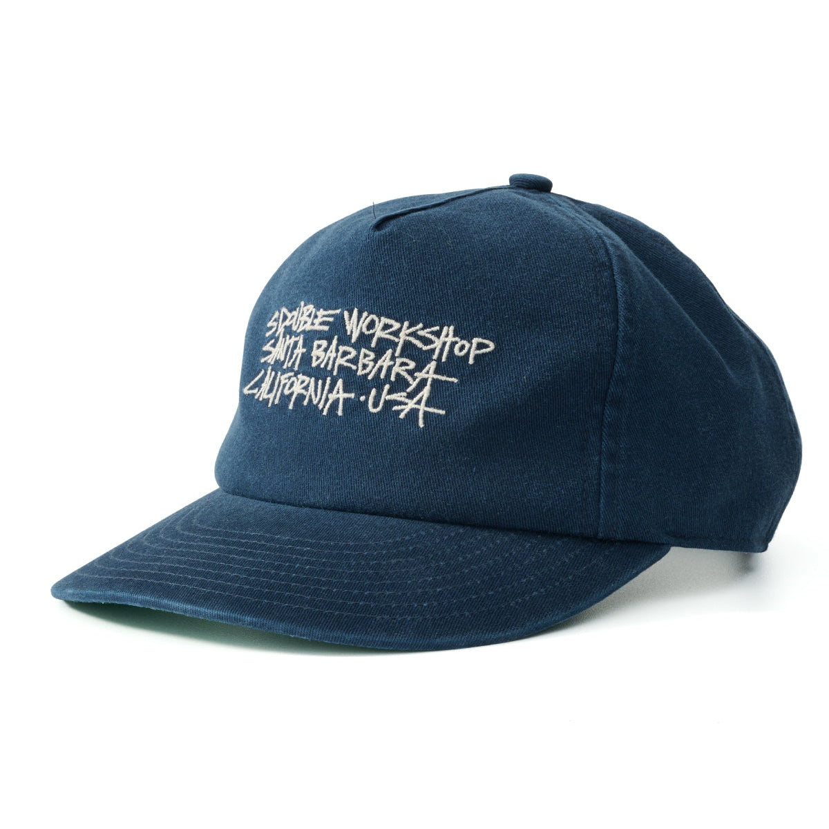 S-DOUBLE - ADDRESS TEXT GOLFER CAP - NAVY