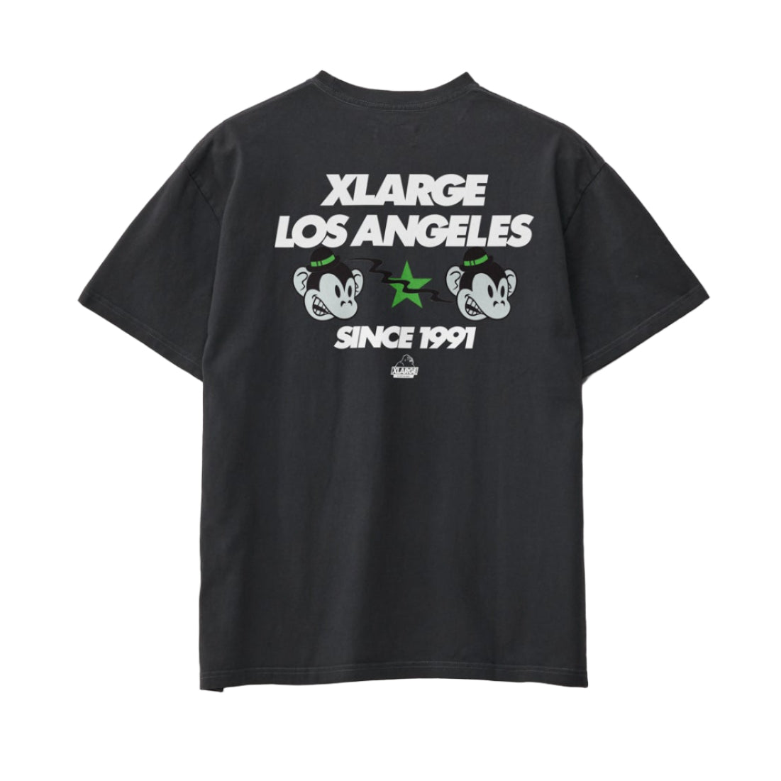 XLARGE - MAD KEITH SS TEE - PIGMENT BLACK