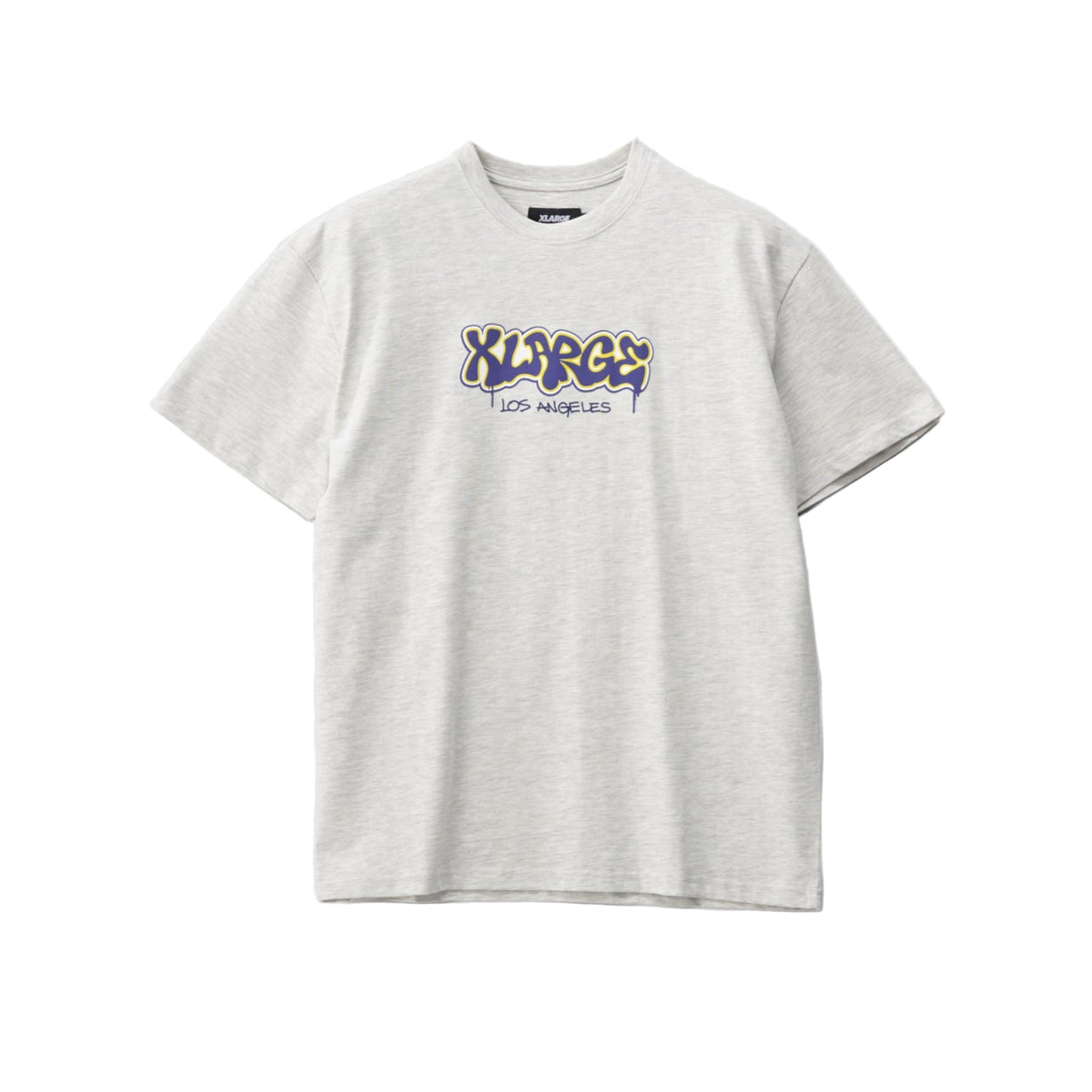 XLARGE - DRIP SS TEE - ASH HEATHER