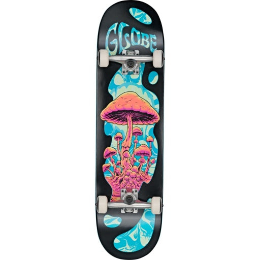 GLOBE - G1 MIND EXPANSION COMPLETE SKATEBOARD - BLACK / GREEN