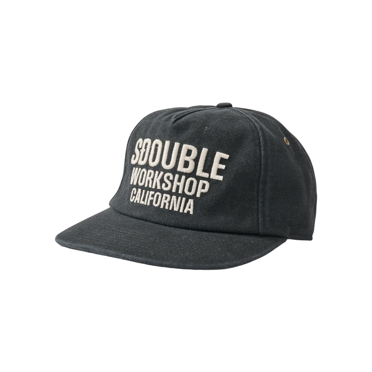 S-DOUBLE - BLOCK RELAXED RANGER 5 PANEL HAT - BLACK